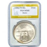 1980/79-Mo 1 Onza Mexico PGA MS66