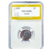 1937 1C Canada PGA MS66