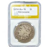 1879-S Rev 78 Morgan Silver Dollar PGA Genuine