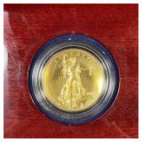 2009 US Mint Ultra HR 1oz Gold $20 Dbl Eagle W/Box