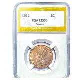 1912 1C Canada PGA MS65