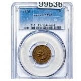 1875 Indian Head Cent PCGS XF45
