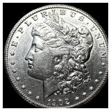 1902-S Silver Morgan Dollar CLOSELY UNCIRCULATED