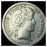1898-O Silver Barber Dime CLOSELY  UNCIRCULATED