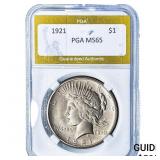 1904-O Morgan Silver Dollar PGA MS65