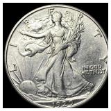 1929-D Silver Walking Liberty Half Dollar UNCIRCUL