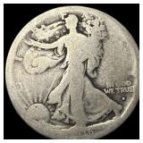 1916 Walking Liberty Half Dollar NICELY CIRCULATED