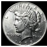 1935 Silver Peace Dollar UNCIRCULATED