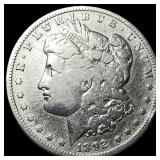 1892-S Silver Morgan Dollar LIGHTLY CIRCULATED