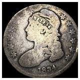 1834 Capped Bust Half Dollar NICELY CIRCULATED