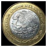 2007 Mexico Bi-Metallic 100 Pesos Quintana Roo UNC