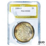 1904-O Morgan Silver Dollar PGA MS66