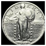 1923 Standing Liberty Quarter CHOICE AU