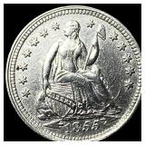 1855 Silver Half Dime CHOICE BU