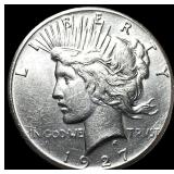 1927 Silver Peace Dollar UNCIRCULATED