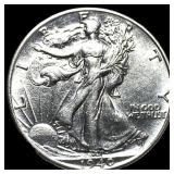 1940 Silver Walking Liberty Half Dollar CHOICE BU