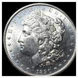 1890-S Silver Morgan Dollar CHOICE BU