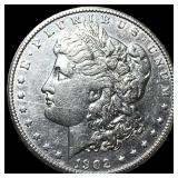 1902-S Silver Morgan Dollar CLOSELY UNCIRCULATED