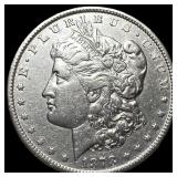 1878-S Silver Morgan Dollar CLOSELY UNCIRCULATED
