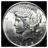 1925 Silver Peace Dollar CHOICE BU