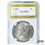 1903 Morgan Silver Dollar PGA MS66