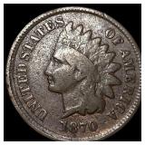 1870 Indian Head Cent LIGHTLY CIRCULATED