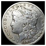 1891-CC Silver Morgan Dollar LIGHTLY CIRCULATED