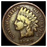 1908-S Indian Head Cent CLOSELY UNCIRCULATED