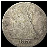 1876 Seated Liberty Quarter NICELY CIRCULATED