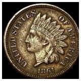 1861 Indian Head Cent CLOSELY UNCIRCULATED