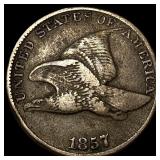 1857 Flying Eagle Cent LIGHTLY CIRCULATED