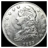 1835 Capped Bust Half Dollar CHOICE AU