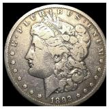 1892-CC Silver Morgan Dollar LIGHTLY CIRCULATED