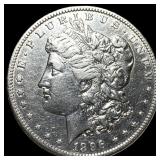 1896-S Silver Morgan Dollar CLOSELY UNCIRCULATED