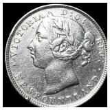 1900 Newfoundland Silver 20 Cents UNCIRCULATED