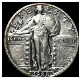1928 Standing Liberty Silver Quarter CLOSELY UNCIR