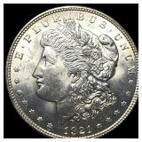 1921 Silver Morgan Dollar CHOICE BU