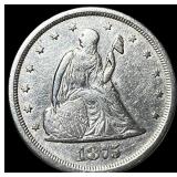 1875-S Silver Twenty Cents CLOSELY UNCIRCULATED