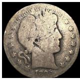 1895-O Barber Half Dollar NICELY CIRCULATED