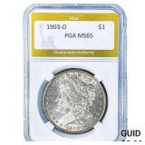 1903-O Morgan Silver Dollar PGA MS65