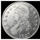1827 Capped Bust Half Dollar CHOICE AU