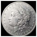 1904-S Silver Morgan Dollar CLOSELY UNCIRCULATED