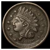 1859 Indian Head Cent. CLOSELY UNCIRCULATED