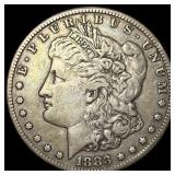 1883-CC Silver Morgan Dollar NEARLY UNCIRCULATED