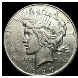 1927-S Silver Peace Dollar CLOSELY  UNCIRCULATED