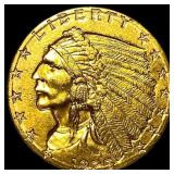 1925 Indian Head Gold $2.50 Quarter Eagle UNCIRCUL