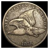 1858 Flying Eagle Cent LIGHTLY CIRCULATED