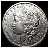 1885-CC Silver Morgan Dollar CHOICE AU