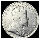 1905 Canada Silver 25 Cents UNCIRCULATED