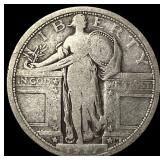 1925 Standing Liberty Silver Quarter NICELY CIRCUL